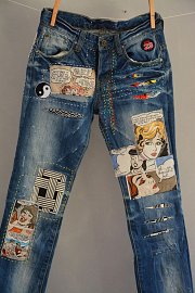 Patchwork on your Jeans Patchwork on your Jeans