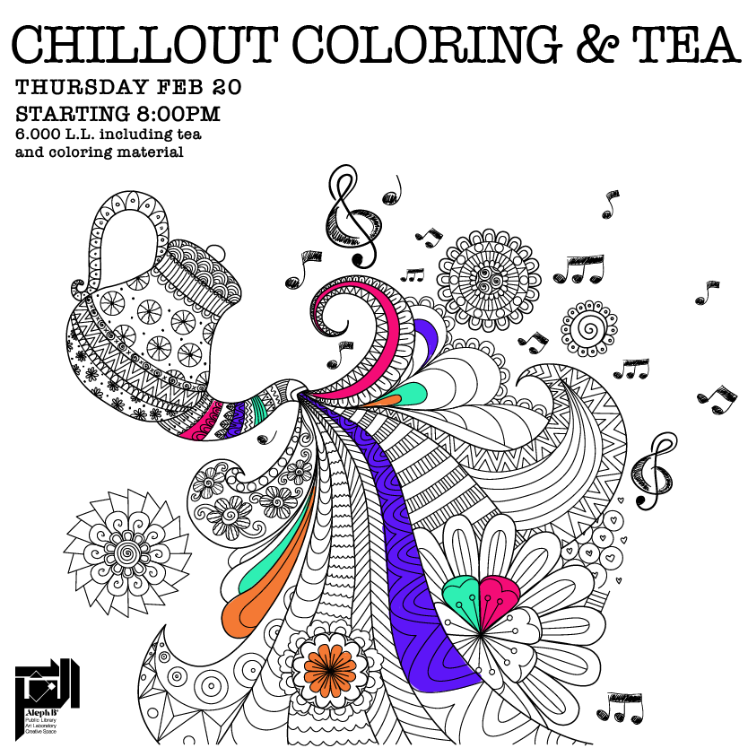 Chillout, Coloring and Tea « Lebtivity