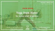 Yoga from Home for Stress Relief & Balance - Free Online Session with I Have Learned Academy Yoga from Home for Stress Relief & Balance - Free Online Session with I Have Learned Academy