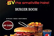 Burger Boom at The Smallville Hotel Burger Boom at The Smallville Hotel