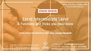 Excel Intermediate Level & Useful Tips - Online Workshop by I Have Learned Academy Excel Intermediate Level & Useful Tips - Online Workshop by I Have Learned Academy