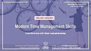 Modern Time Management Skills - Online Workshop by I Have Learned Academy Modern Time Management Skills - Online Workshop by I Have Learned Academy