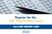 SAT® Preparation Course - 7 Weekends - September 11 - October 24 SAT® Preparation Course - 7 Weekends - September 11 - October 24