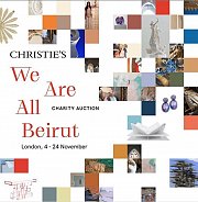 "We are All Beirut" a Charity Auction by Christies "We are All Beirut" a Charity Auction by Christies