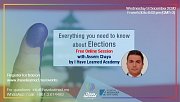 Everything you need to know about ELECTIONS- Free Online Session with I Have Learned Academy Everything you need to know about ELECTIONS- Free Online Session with I Have Learned Academy