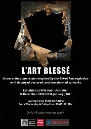 "L'Art Blessé" - Exhibition at Villa Audi "L'Art Blessé" - Exhibition at Villa Audi