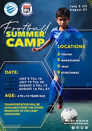ATHLETICO FOOTBALL SUMMER CAMP ATHLETICO FOOTBALL SUMMER CAMP