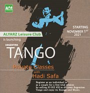 Argentine Tango -Launching Month of Private Classes & Free Trial Argentine Tango -Launching Month of Private Classes & Free Trial