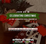 Artists of Beirut - Christmas Edition at ABC Achrafieh Artists of Beirut - Christmas Edition at ABC Achrafieh