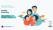 Healthy Parenting - Free Online Talk by I Have Learned Academy & Saradar Bank Healthy Parenting - Free Online Talk by I Have Learned Academy & Saradar Bank