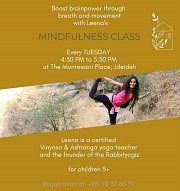 Mindfulness Class for children at The Montessori Place Mindfulness Class for children at The Montessori Place