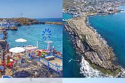 Anforini (Santorini Lebanon): Boat trip-Hike-Swim with Golden feet Anforini (Santorini Lebanon): Boat trip-Hike-Swim with Golden feet