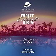 Sunset Chillout Thursdays with DJ Joe at El Compadre Sunset Chillout Thursdays with DJ Joe at El Compadre