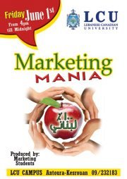 Marketing Mania 2012 Marketing Mania 2012