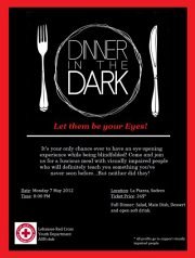 Dinner In The Dark Dinner In The Dark