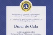 Diner de la Federation des Anciens de l'USJ Diner de la Federation des Anciens de l'USJ