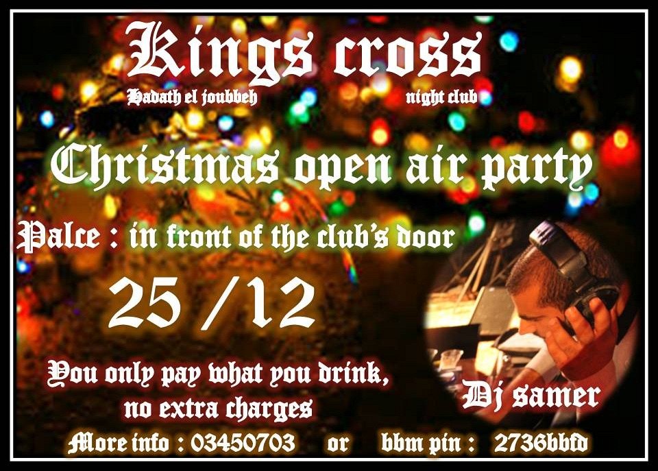Christmas open air party kings cross « Lebtivity