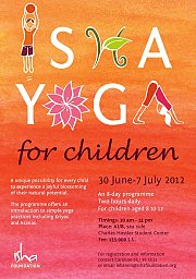 Isha yoga sessions for children Isha yoga sessions for children