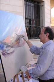The 164 LIVE Painting Show of the Artist Bernard Renno @ LEBANESE UNIVERSITY The 164 LIVE Painting Show of the Artist Bernard Renno @ LEBANESE UNIVERSITY