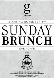 Sunday Brunch at Ginette Sunday Brunch at Ginette