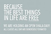 Open Shala - A Day of Free Yoga Open Shala - A Day of Free Yoga