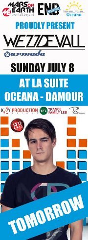 WEZZ DEVALL AT LA SUITE OCEANA WEZZ DEVALL AT LA SUITE OCEANA