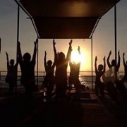 Beach Sunset Yoga Class Beach Sunset Yoga Class