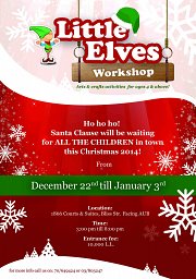 The Little Elves Workshop by Kids Event The Little Elves Workshop by Kids Event