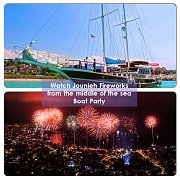 Jounieh Fireworks Show Boat Party 2015 Jounieh Fireworks Show Boat Party 2015
