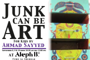 Junk can be Art for kids with Ahmad Sayyed Junk can be Art for kids with Ahmad Sayyed