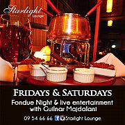 Fondue Nights at Starlight Lounge Fondue Nights at Starlight Lounge