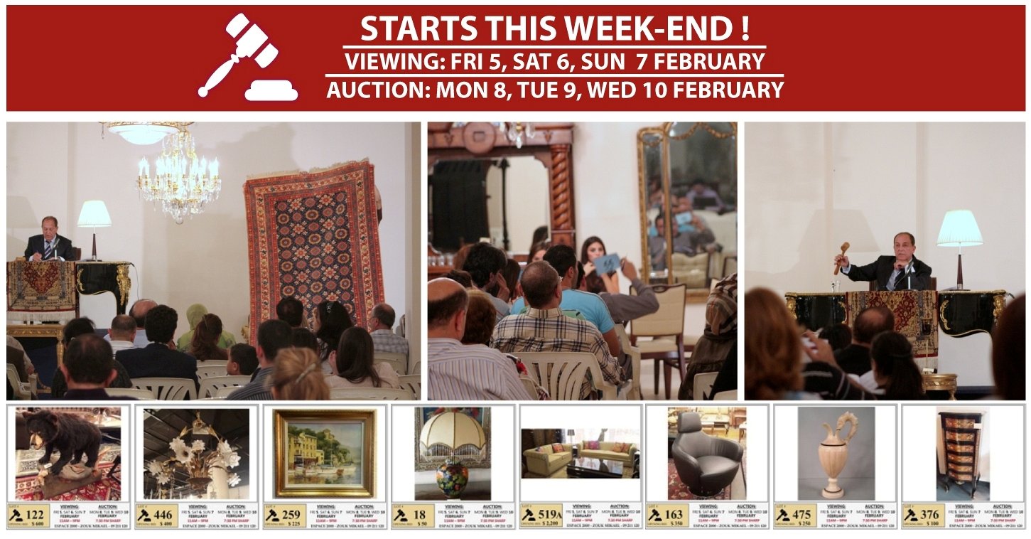 Live AUCTION with Empire Auction Lebanon « Lebtivity