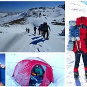 Winter Camping - Hadath el Jebbeh Cedar forest Winter Camping - Hadath el Jebbeh Cedar forest