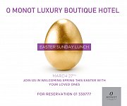Easter Sunday Lunch at O Monot Hotel Easter Sunday Lunch at O Monot Hotel