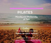 Pilates every Monday and Wednesday Pilates every Monday and Wednesday
