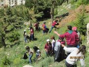 "حملة تنظيف جبل سيدة الحصن "2" "حملة تنظيف جبل سيدة الحصن "2"