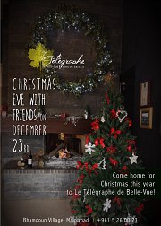 Celebrate a Christmas Eve with Friends at Le Télégraphe de Belle-Vue! Celebrate a Christmas Eve with Friends at Le Télégraphe de Belle-Vue!