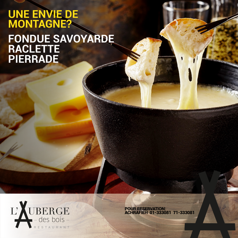 Fondue & Raclette at L'Auberge Des Bois « Lebtivity