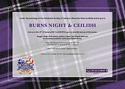 Burns Night & Ceilidh - Scottish Night Burns Night & Ceilidh - Scottish Night