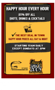 Happy Hour Day & Night at Dany's Hamra Happy Hour Day & Night at Dany's Hamra