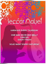 Karaoke Night at Seccar Nabet every Thursday Karaoke Night at Seccar Nabet every Thursday