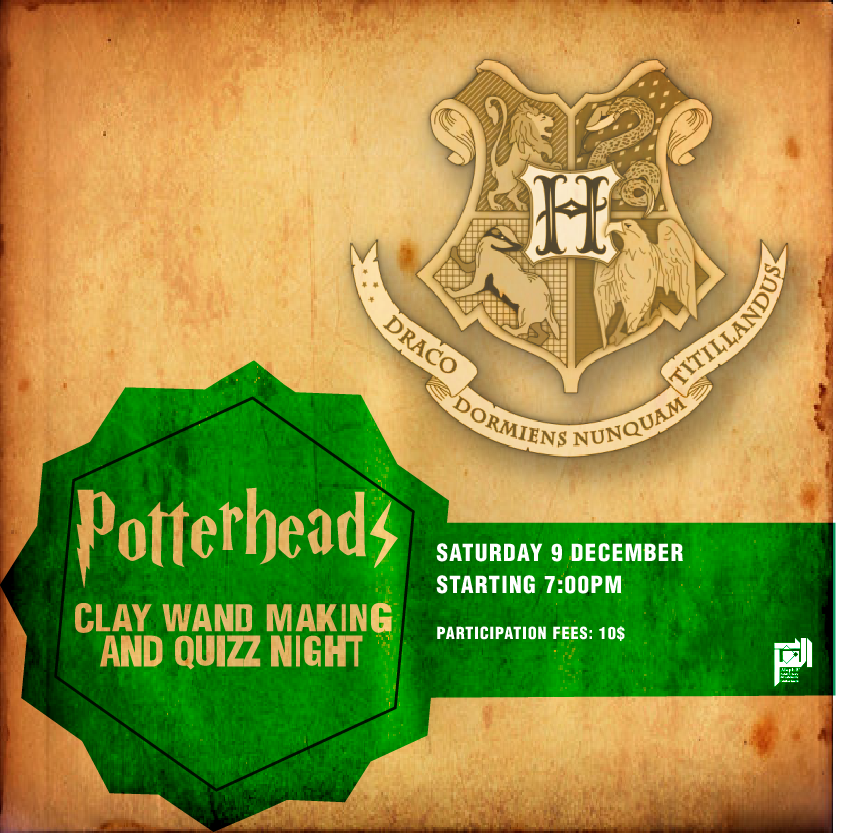 Potterheads Clay Wand Making & Quiz Night « Lebtivity
