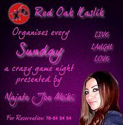 Crazy Night at Red Oak every Sunday Crazy Night at Red Oak every Sunday