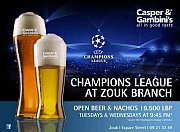 Champions League at Casper & Gambini's Champions League at Casper & Gambini's