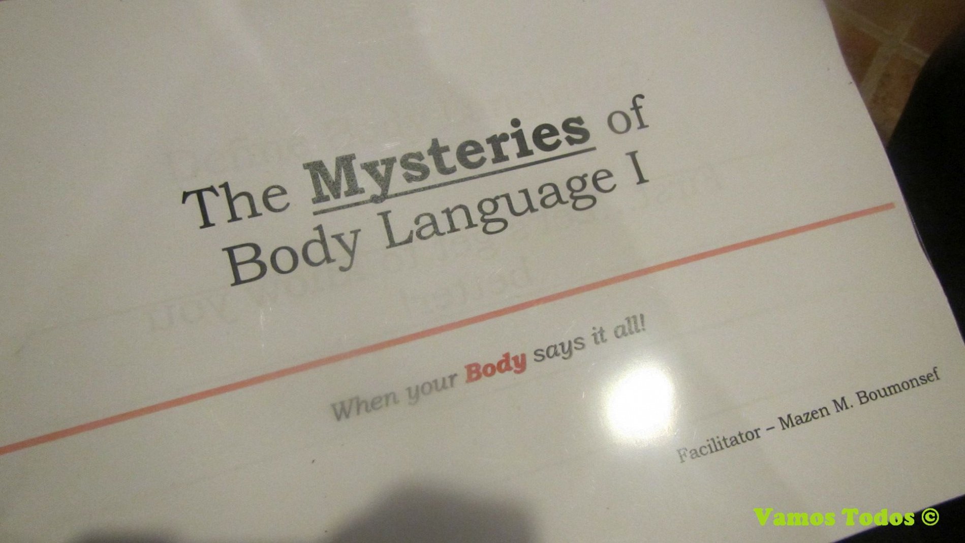 Mysteries of Body Language VT « Lebtivity