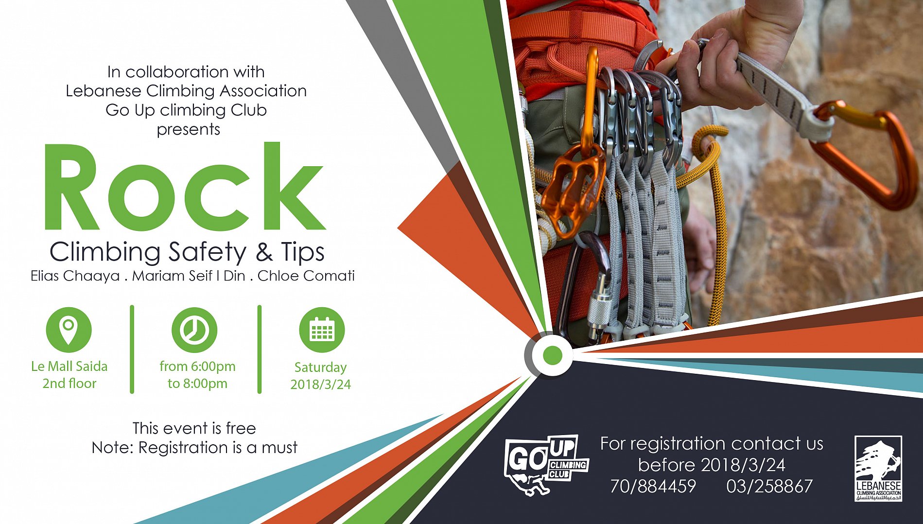 Rock Climbing Safety & Tips Free Event « Lebtivity