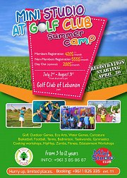 Golf Club of Lebanon Summer Camp by Mini Studio Golf Club of Lebanon Summer Camp by Mini Studio