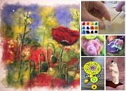Needle Felting PRIVATE Session at glamour spirit Needle Felting PRIVATE Session at glamour spirit