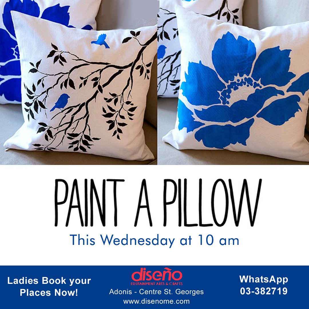 Paint a Pillow « Lebtivity