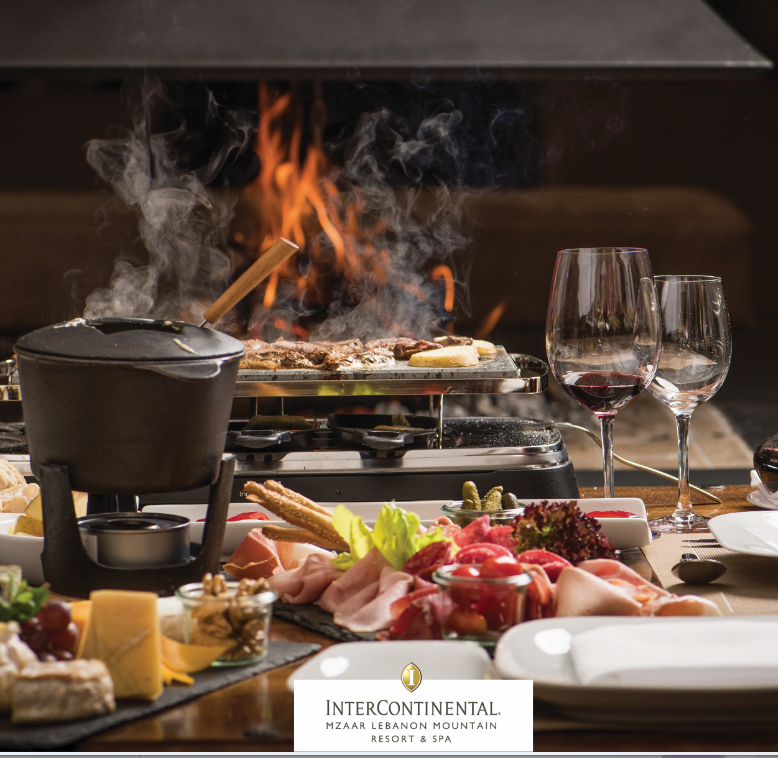 Fondue Dinner at Intercontinental Mzaar Lebanon Mountain Resort and Spa